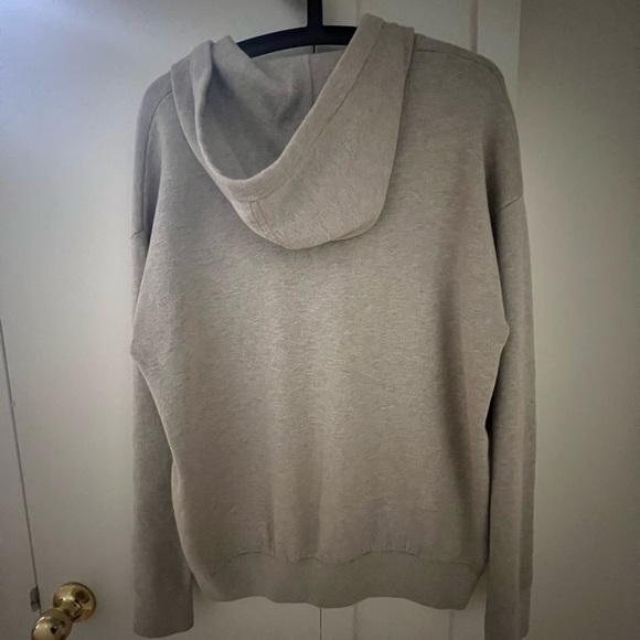 BANANA REPUBLIC high quality beige supima cotton hoodie - Picture 2 of 3